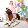 Playful Minds - Rocking Horse with Animated Tail and Mouth,