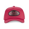 Trucker Cap with Mesh and Print Rubber Sport, red/black, Unit