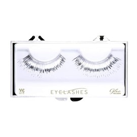 Metallic Silver Eyelashes Accessory for Fancy Dress