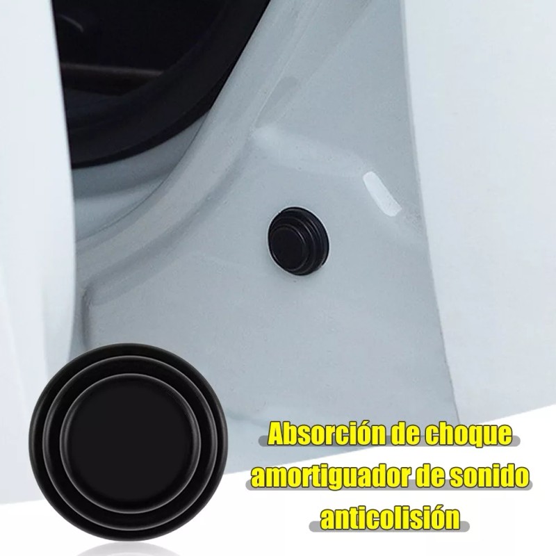 Estuchelandia Amortiguador Puerta Goma Silenciador Ruido Puerta Automotriz