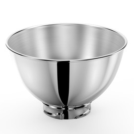 3.5QT Stainless Steel Mixer Bowl Compatible with Kitchenaid Stand Mixers, Kitchenaid Mixing Bowl Replacement Bowl for 4.5-5 QT Tilt-Head Mixer