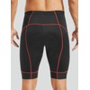 qualidyne Men's Cycling Bike Shorts 3D Padded Bicycle Riding Bike