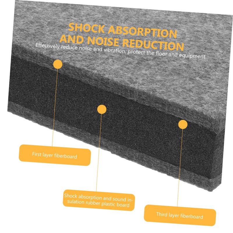 Totority Subwoofer Isolation Pad Noise Reducing Sound Isolation Pads for