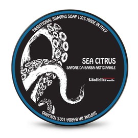 THE GOODFELLAS' SMILE Seacitrus Tradiotional Shaving Soap, Made in Italy, 100 g