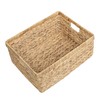 02 Pack Jumbo and Large, Storage Wicker Basket, Baskets for