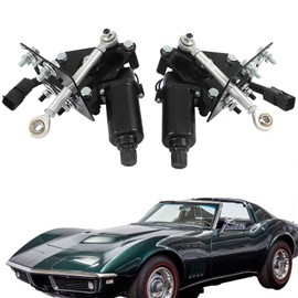 ANTUKO 1 Pair of Headlight Con-version Kit Left and Right Side Replacement for Cor-vette 1968-1982 914015