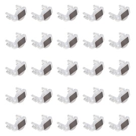 Holiday Lighting Outlet Magnet Clip for C9 Holiday Lighting Sockets, can be Used for Patio Lighting, Bag of 100