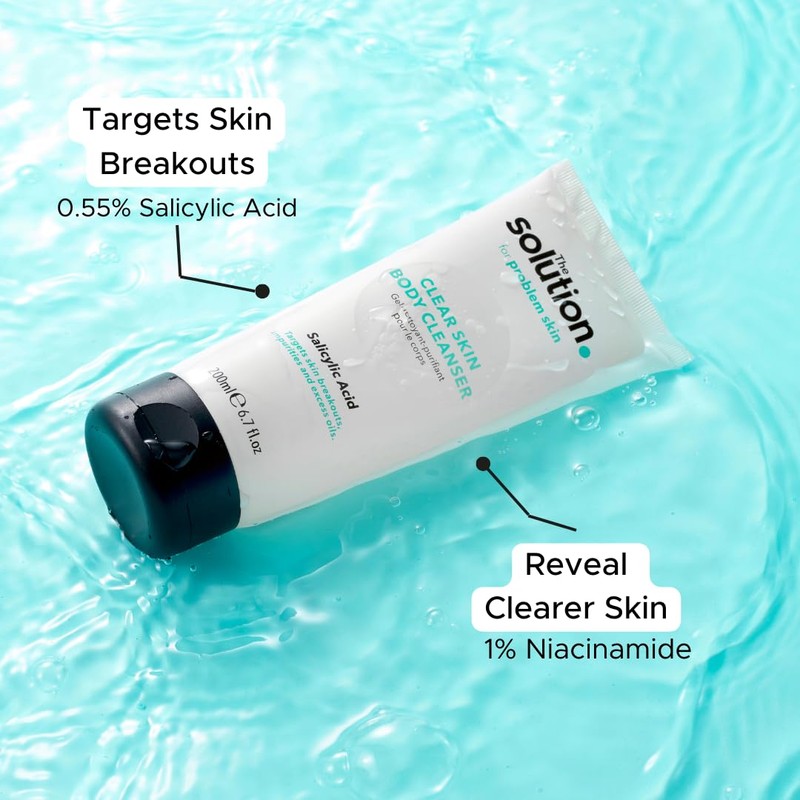 The Solution Salicylic Acid Clear Skin Body Cleanser 200ml