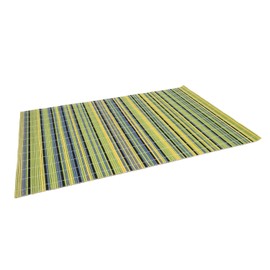 Dining Table Placemat, Heat-Resistant Place Mat Stain Resistant Anti-Skid Washable Bamboo Table Mat Placemat Kitchen Table mat… (Colorfully)