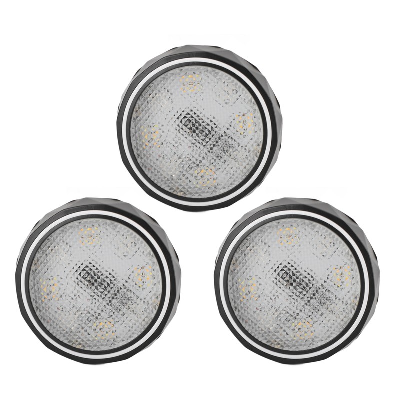 RGB Puck Lights with Remote Control Battery Powered Easy To