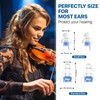 Hearprotek Concert Ear Plugs, 2 Pairs High Fidelity Musician Ear