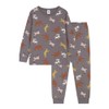 Petit Bateau Unisex Children's Pyjamas, Grey Bongris / Multicoloured