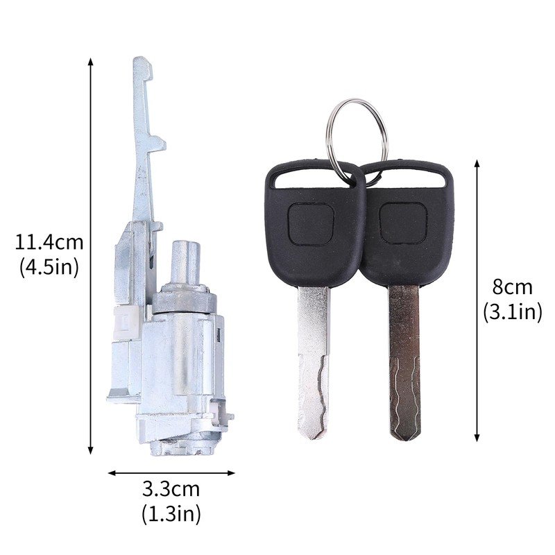 2389266466 Ignition Switch with Key Compatible with Honda Accord Civic