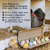 Hatortempt Bulk Egg Cartons - 24-Pack, Reusable 12-Count Basket -
