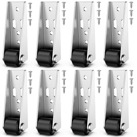 SKMYL 8 PCS Gate Caster Wheels Replacement,Small Caster and Roller Swivel Non-Slip Pulley Directional Wheel for Furniture,Gates, Fences, Yards,Tables,Sofa