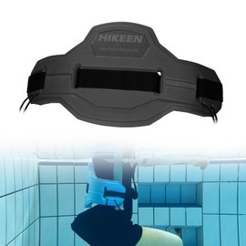 Boosteady Swim Belts for Water Aerobics,Swimming Waist Belt for Adults EVA Foam & Nylon Materials-Black