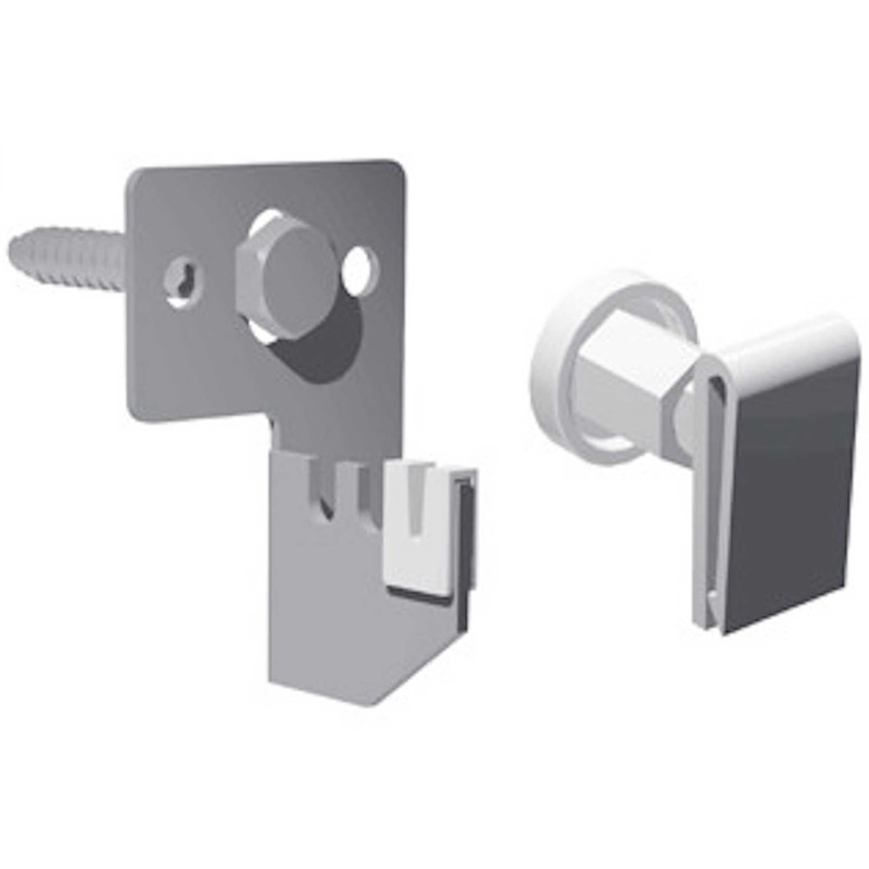 Jabema 3 x Radiator Mounting with Bracket, Wall Bracket, Radiator