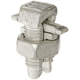 Burndy KSU17 Universal Servit, 12 Sol. - 6 Sol. Copper and Aluminum Run, 12 Sol. - 6 Sol. Copper and Aluminum Tap.42" Width.92" Length.62" Cross Flat, 165lb Recommended Tightening Torque