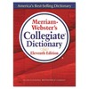 Merriam-Webster 11th Edition Collegiate Dictionary Printed/Electronic Book, red, 2.1"" x