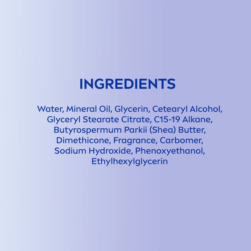 NIVEA Shea Nourish Body Lotion for Dry Skin with Hyaluronic