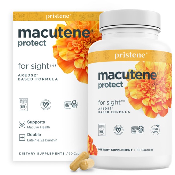 Macutene Protect Eye Vitamins for Areds 2 with Lutein and
