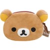 San-X Rilakkuma CK69301 Plush Coin Case H3.9 x W5.5 x