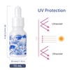 Newzoll 15mL/0.5oz Ceramic Eye Dropper Bottles Blue and White Porcelain