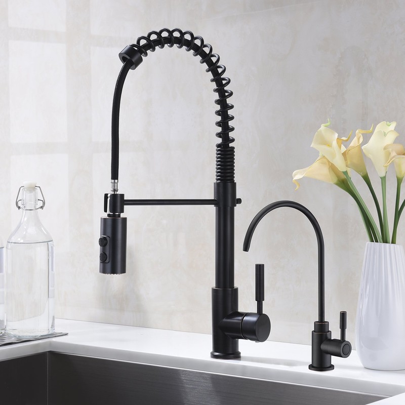 Fonveth Drinking Water Faucet, Oil Rubbed Bronze Single Handle Solid