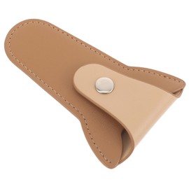 Baluue Nail Scissor Cuticle Scissors Pouch Holder for Nail Care Leather Storage Bag