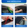 KPY Window Visor Compatible with 2004-2015 Nissan Titan King Cab,