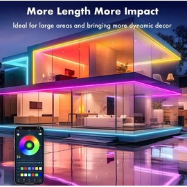 Tiras de luz led waterproof, de colores, 5 m