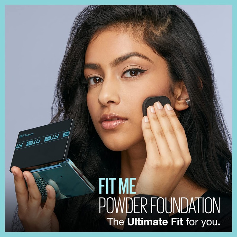 FIT ME POWDER FOUNDATION 128 WARM NUDE