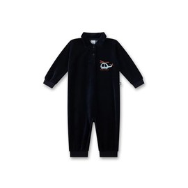 Sanetta Baby Boys' Overall Long, All-Over, blue