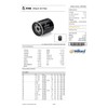 Sparco Car Oil Filter Millard ML5566 87x78 mm M20x15 Spin