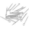 DollaTek 175Pcs 5Values Split Cotter Pin Zinc Plated Hitch Pins