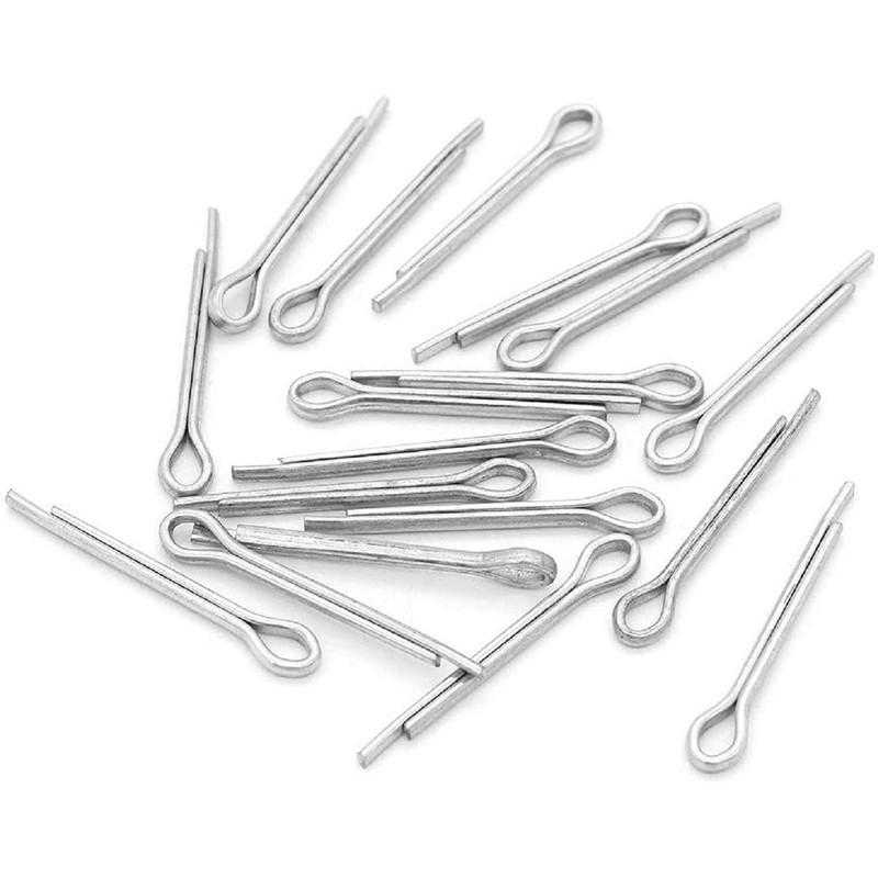 DollaTek 175Pcs 5Values Split Cotter Pin Zinc Plated Hitch Pins