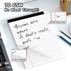 8pcs Legal Pads 5x8 White Note Pads Small Notepads College