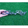 1x Sea Ray Searay Script Boat Letters Logo Badge 3D