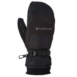 Carhartt Men's W.P. Waterproof Insulated Mittens, Black, X-Large