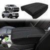 Muslogy Center Console Cover 1-Inch Extra Thick Armrest Pad Compatible