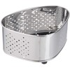 Takekoshi CK-121 Antibacterial Stainless Steel Mini Triangle Corner with Lid,