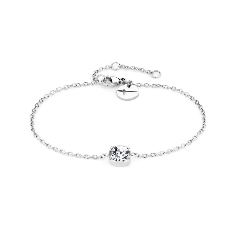 Tamaris TS-0038-BB Bracelet Set, Stainless Steel, Cubic Zirconia