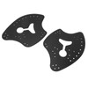 1 Pair Hand Paddles for Swim PP Silicone Adjustable Hand