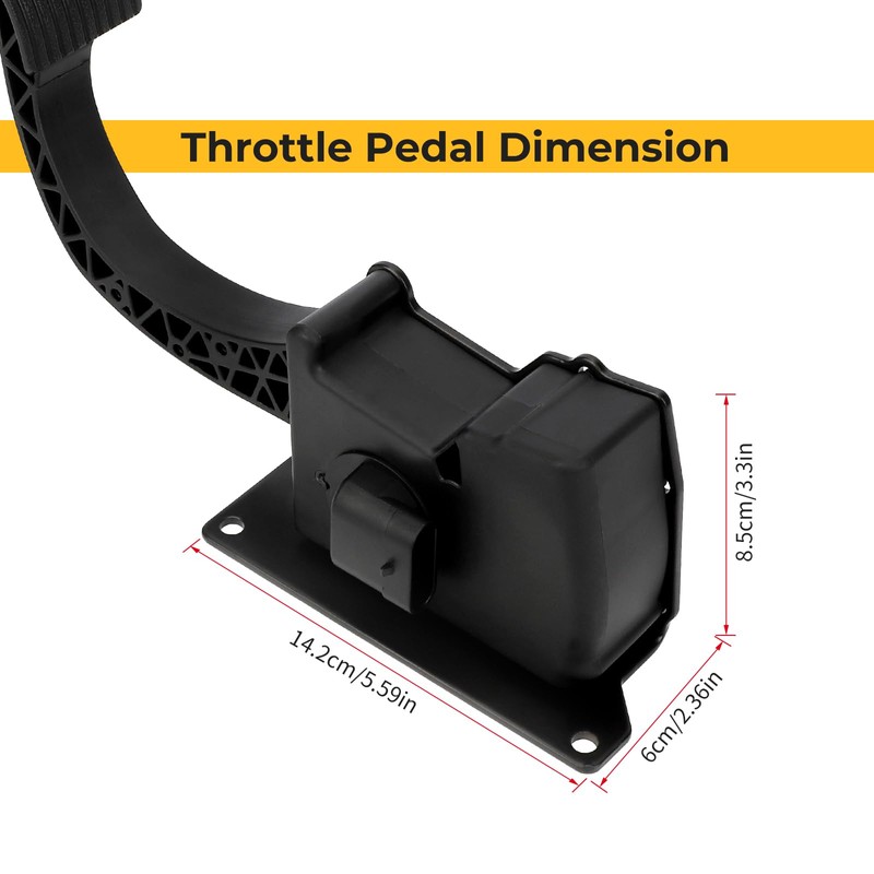 M MATI 4014989 Throttle Pedal Foot Gas Pedal for Polaris