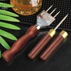 Ice Pick Set of 2 Three Pronged lce Pick, Stainless