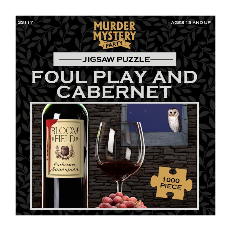 Murder Mystery Party – Foul Play & Cabernet 1000 Piece