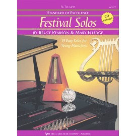 Festival Solos by Bruce Pearson for Trumpet, NYSSMA 1