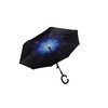 Reverse Durable Umbrella, Windproof and Reversible Double-Layer Inverted Umbrella for