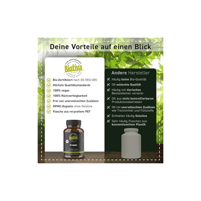 Triphala Bio (150 capsules) – 500 mg per capsule –