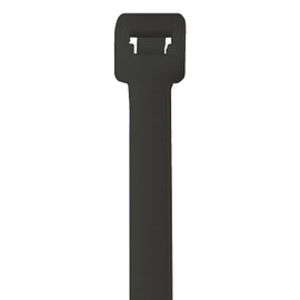 UV Cable Ties, 120#, 21-inch, Black, 100/Case (CTUV21120)